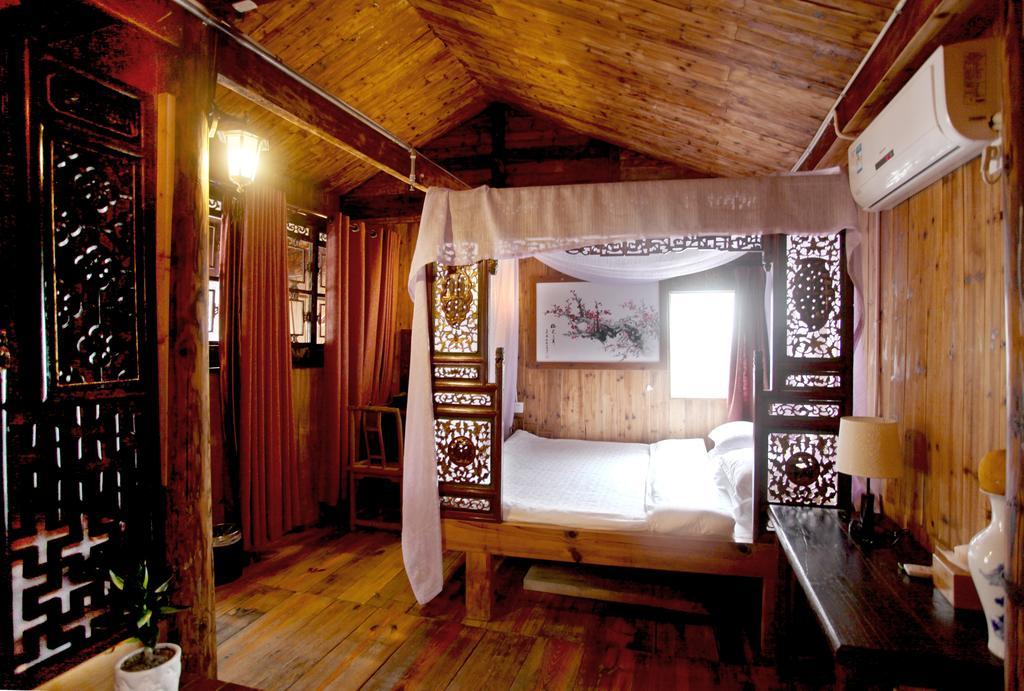 Old Street Courtyard Apartment Huangshan Ruang foto