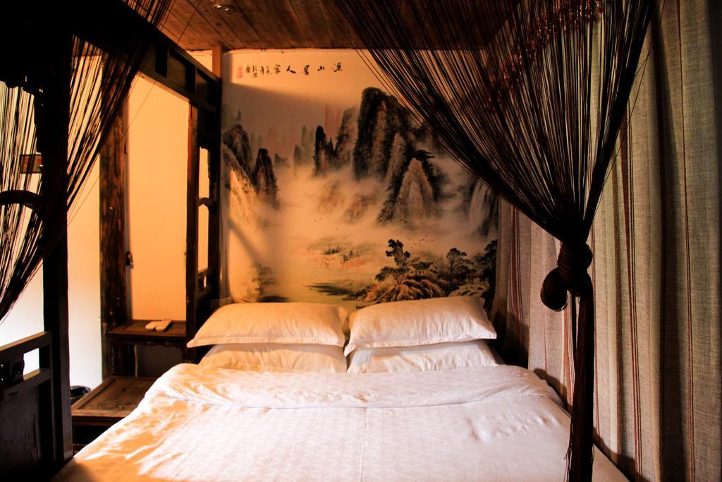 Old Street Courtyard Apartment Huangshan Ruang foto